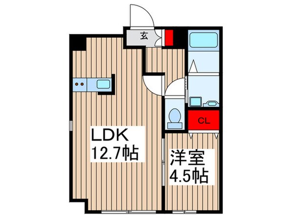 Lumiere　Fujimidaiの物件間取画像